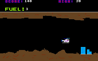 Copter atari screenshot